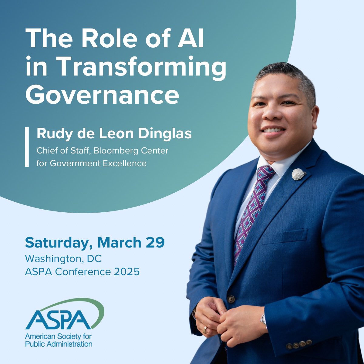 Rudy de Leon Dinglas (@iamrudes) on Twitter photo Heading to #ASPA2025 in DC! Excited to speak on AI & Transforming Governance and connect with peers in public service <a href="/ASPANational/">ASPA National</a> ✨. Let’s keep people at the center of innovation. #PublicAdmin #AIinGov #NotRobotsYet <a href="/GreeneBarrett/">Barrett and Greene</a> Heading to #ASPA2025 in DC! Excited to speak on AI & Transforming Governance and connect with peers in public service <a href="/ASPANational/">ASPA National</a> ✨. Let’s keep people at the center of innovation. #PublicAdmin #AIinGov #NotRobotsYet <a href="/GreeneBarrett/">Barrett and Greene</a>