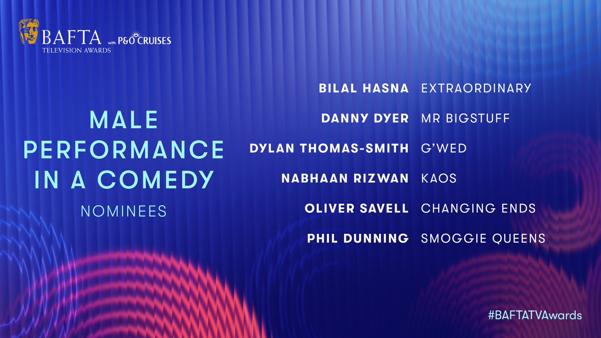 Further congratulations are in order for Oliver Savell who has just been nominated for a BAFTA TV Award for his performance as young Alan Carr in Changing Ends! Ollie is hugely deserving of this recognition and we're all incredibly proud of him! #changingends