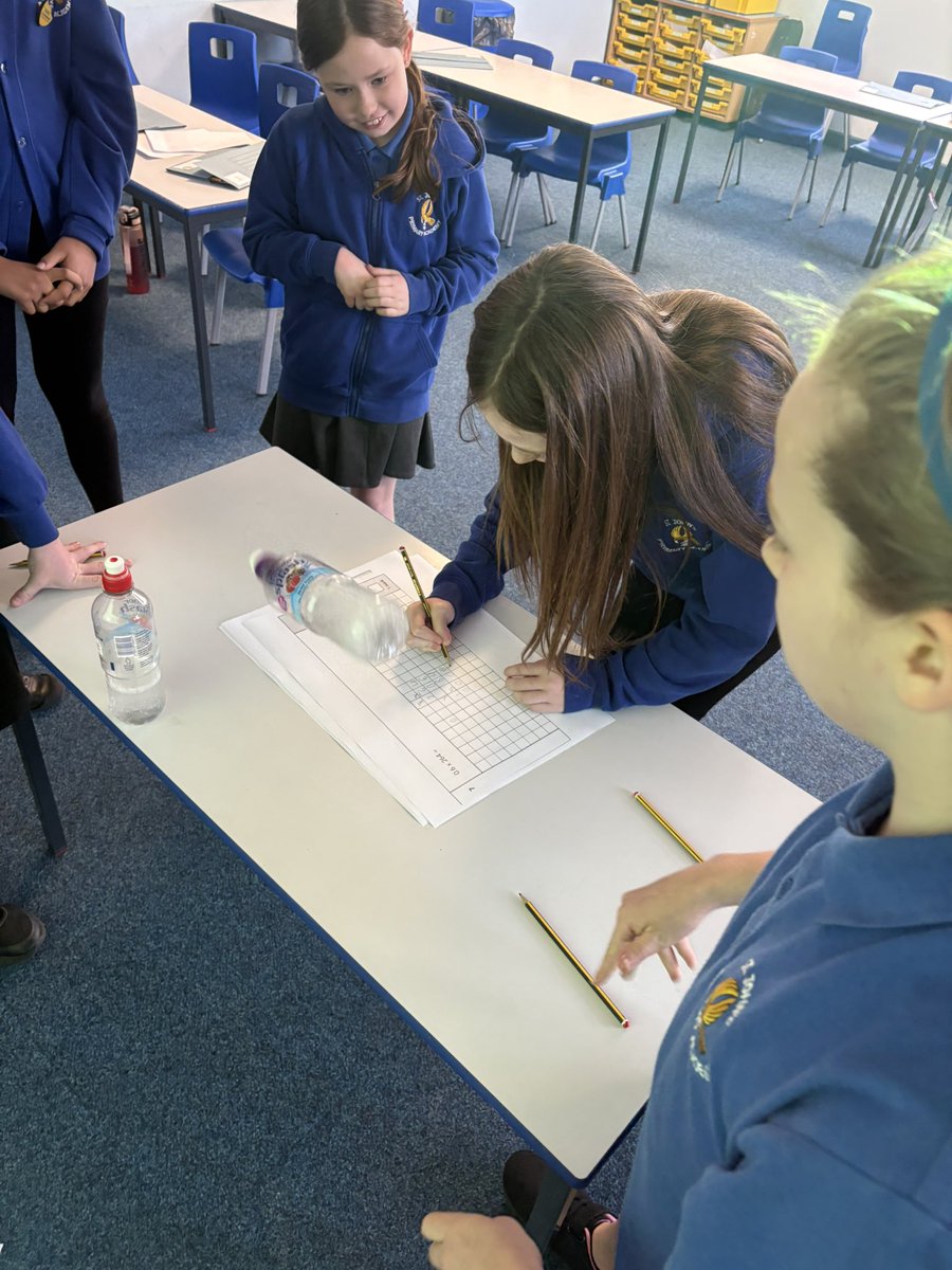 StJohns_Eagle's tweet image. Miss Heyes’ booster group had so much fun in Maths this morning - competing against each other in a bottle flipping long multiplication challenge!! #makemathsfun 🤩🤩🤩