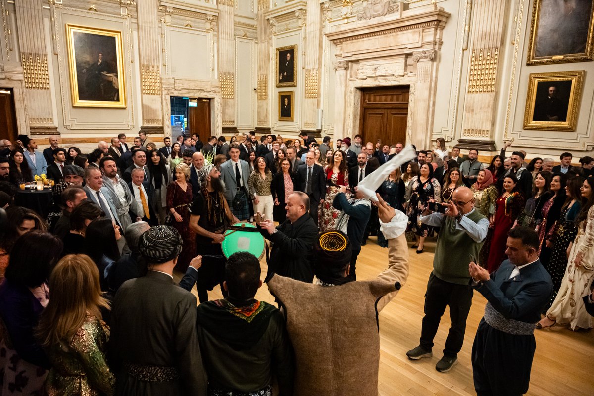 karwanTahir's tweet photo. Fantastic to host #Nawruz celebration in Westminster last night, humbled to be joined by so many friends and colleagues from throughout the UK, including officials, diplomats, civil society and the #Kurdishdiaspora. 🧵 https://t.co/hg9sxU1yya