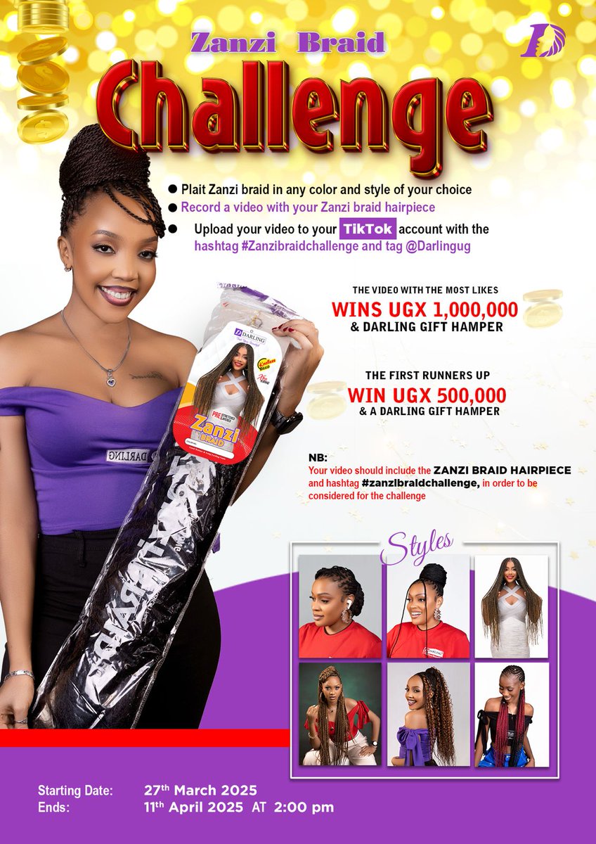 Win upto UGX 1,000,000 with #Zanzibraidchallenge on Tiktok and Facebook 
Follow the simple instructions 👇👇👇