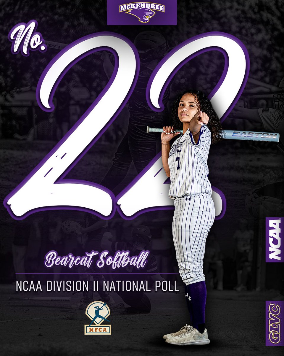McKendree Bearcats (@mckbearcats) on Twitter photo π₯πΎ <a href="/McKendreeSB/">McKendree Softball</a> holds at No.2οΈβ£2οΈβ£ in the latest <a href="/NFCAorg/">National Fastpitch Coaches Association</a> National Poll after another 3-1 weekend in #GLVCsb play! The Bearcats sit 23-12 overall with a 9-3 conference record!
π°πtinyurl.com/2bbq2og5
#BearcatsUnleashed π₯πΎ <a href="/McKendreeSB/">McKendree Softball</a> holds at No.2οΈβ£2οΈβ£ in the latest <a href="/NFCAorg/">National Fastpitch Coaches Association</a> National Poll after another 3-1 weekend in #GLVCsb play! The Bearcats sit 23-12 overall with a 9-3 conference record!
π°πtinyurl.com/2bbq2og5
#BearcatsUnleashed