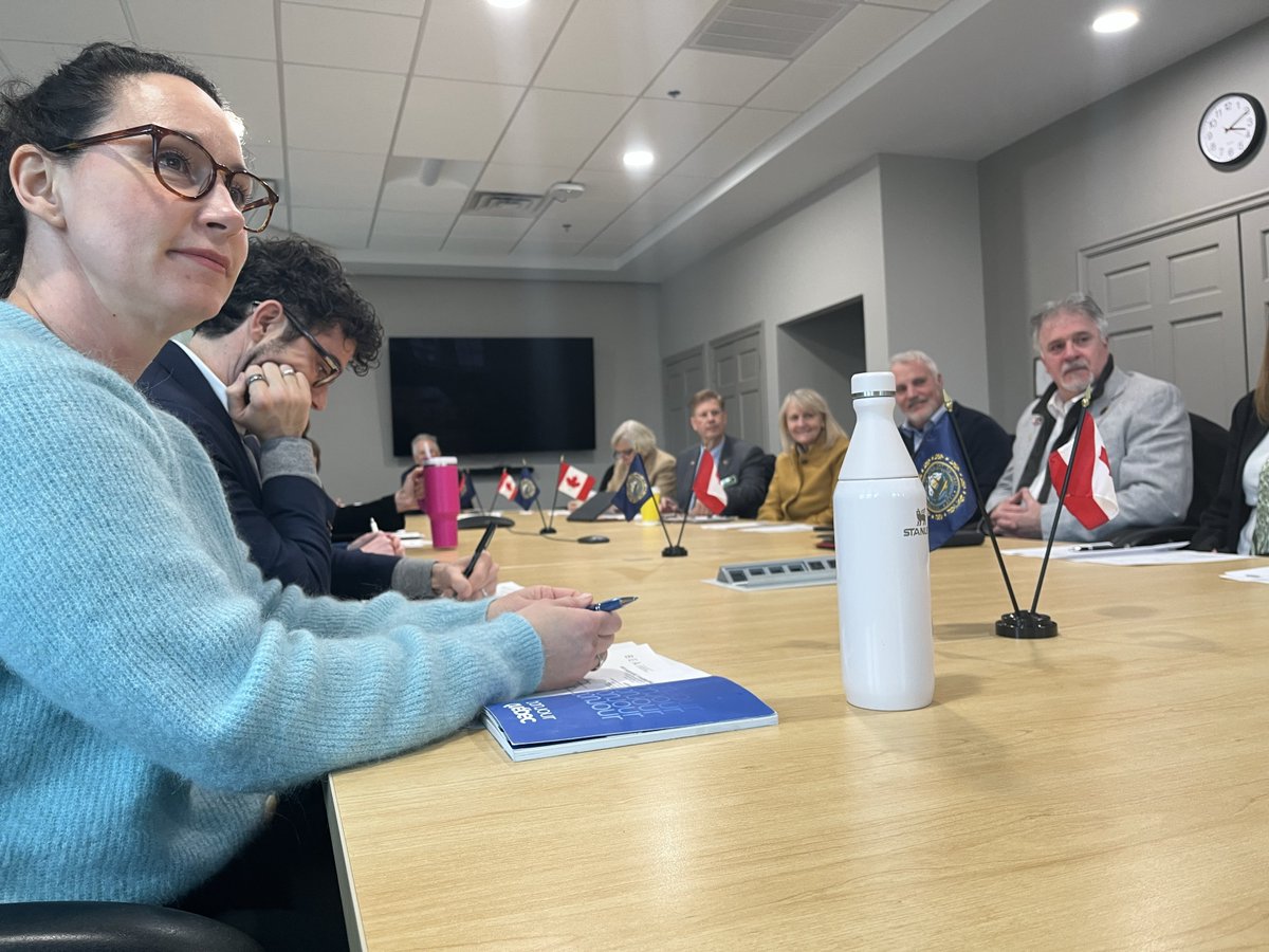 The NH Canadian Trade Council kicked-off 2025 discussing collaborative opportunities to enhance economic and cultural connection between us. And congrats to the new Council Chair Senator McGough and Vice-Chair Commissioner Caswell. #CanadaUS #EconomicGrowth #CrossBorderBusiness