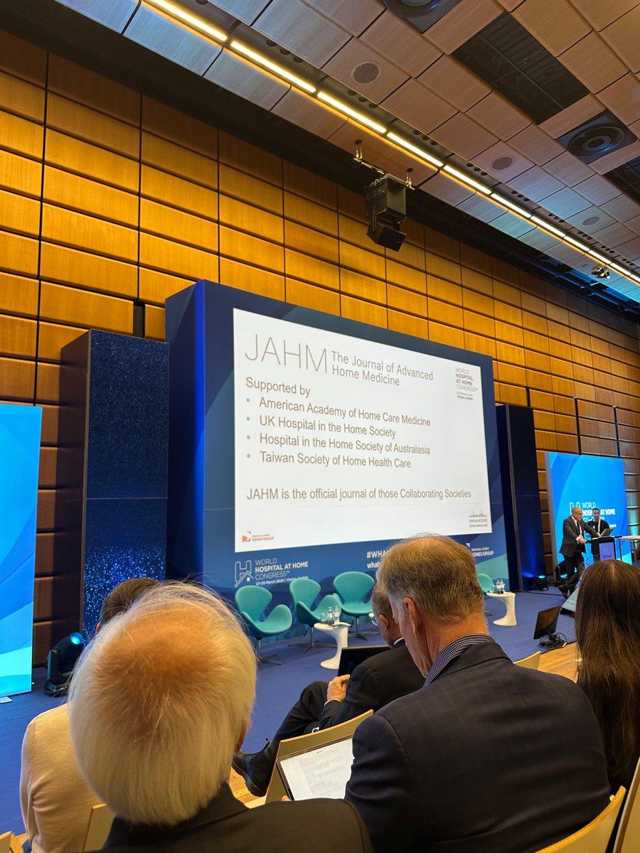 Fantastic news for all those in #HospitalAtHome we are proud to support the new ‘The Journal of Advanced Home Medicine’ #JAHM 
🔗jahm.io