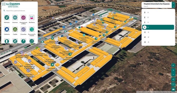 situm_es's tweet image. 🗺️ This week we celebrated the launch of HUSE Maps at Hospital Son Espases, with a wide range of features:
👣 Step-by-step navigation
🔎 Smart search
🚗 “Find my car”
📲 Multiplatform
📷 Accessible via QR
👉 Read more buff.ly/WbyiRSa
#Hospital #Wayfinding #Maps