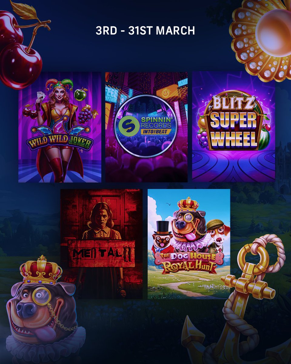 ViggoSlots's tweet photo. March brought an exciting lineup of new slots!🎲 From epic adventures to thrilling spins, there’s something for everyone✨

See what’s new: https://t.co/U2Mj2XXWUQ

18+ Play Responsibly

#viggoslotscasino #newslots #slotsgames #onlinecasino #nightlife #casinofun https://t.co/HjDbOZ9lmW