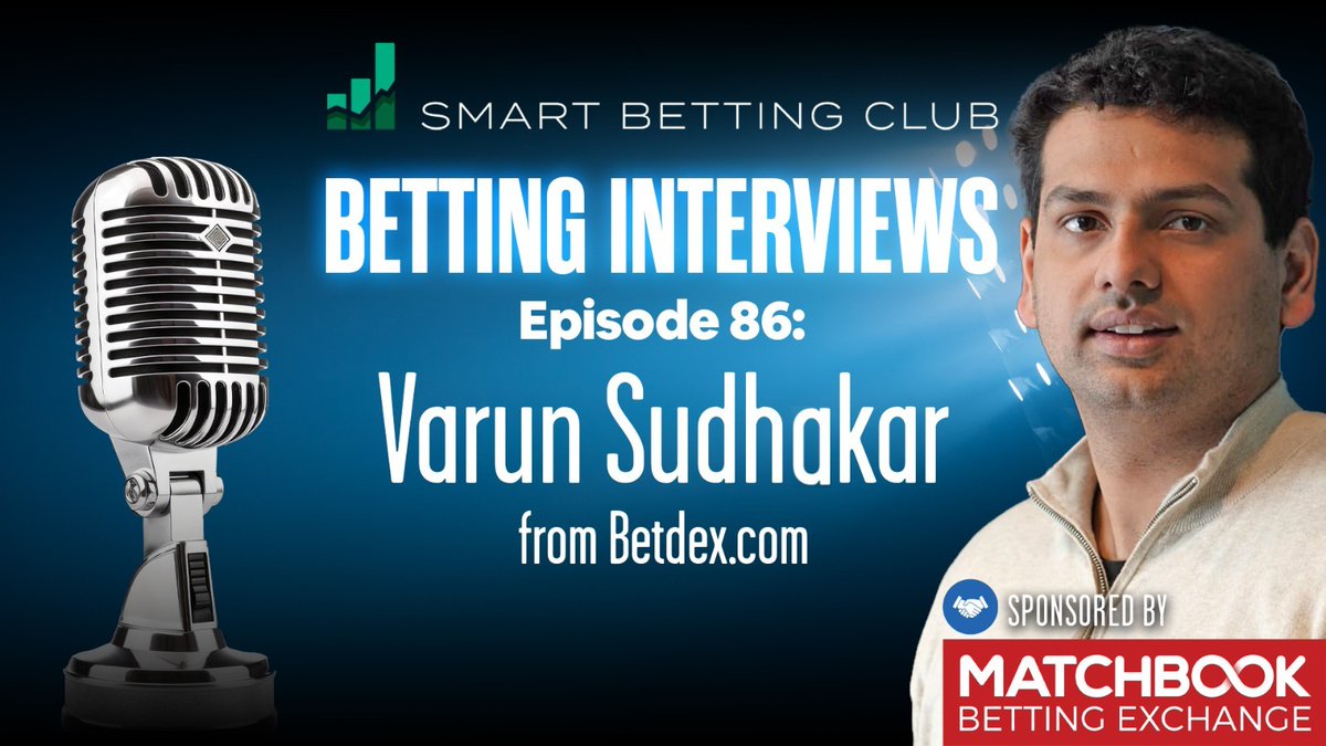 Episode 86 of the SBC Podcast sponsored by <a href="/TeamMatchbook/">Matchbook Betting Exchange</a> is with <a href="/svarun91/">Varun Sudhakar</a> from the <a href="/BetDEXLabs/">BetDEX</a> Exchange &amp; Brokerage service  

Available now across all major podcast platforms.  

Special Betdex 0% deal for 120 days: promos.betdex.com/sbc
