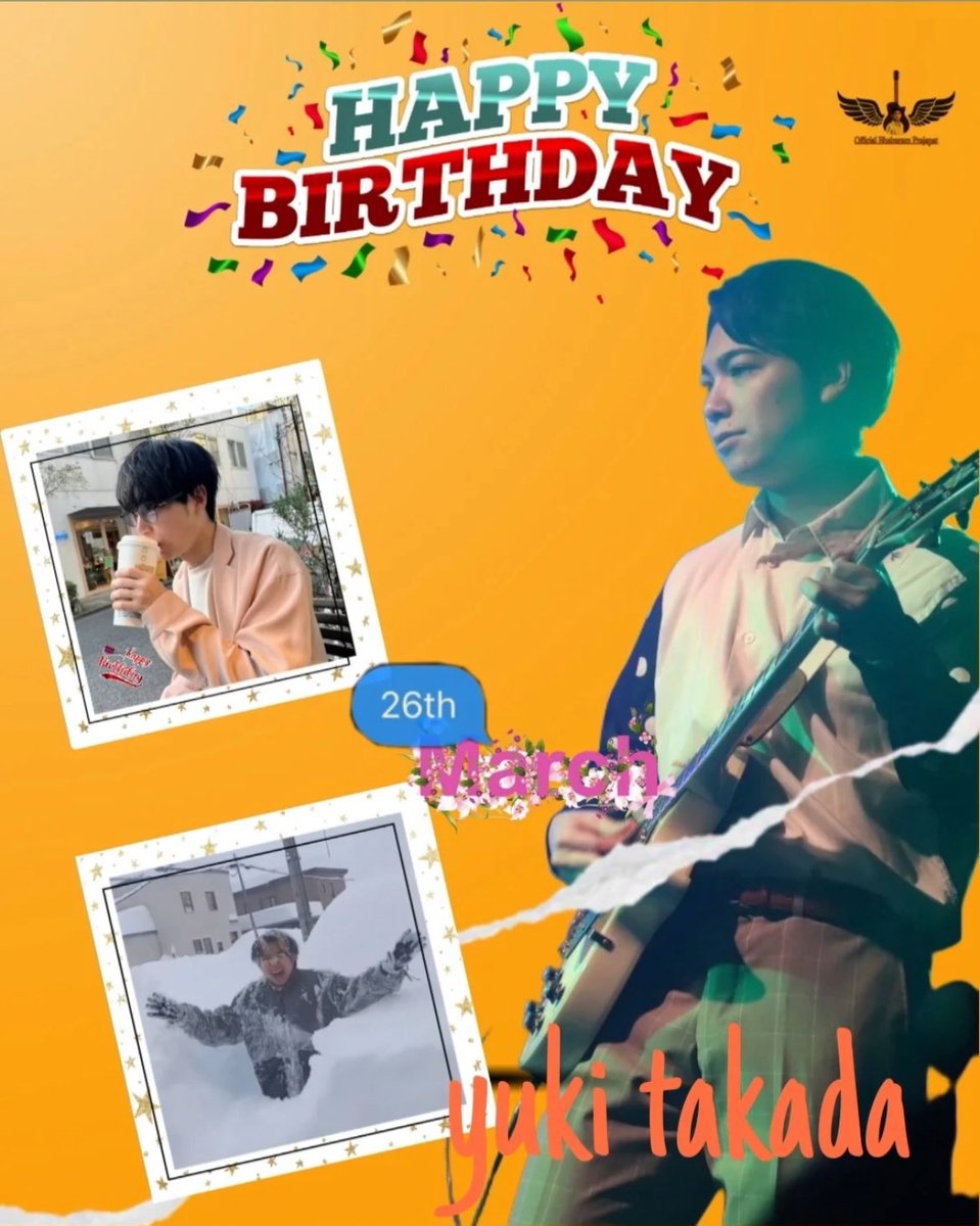 tkd_0326's tweet photo. 昨日で31歳になりました🎈
最近はめっちゃライブしてます🎸笑

画像も作ってくれてありがとう〜🙌 https://t.co/k4sWKkDjsB