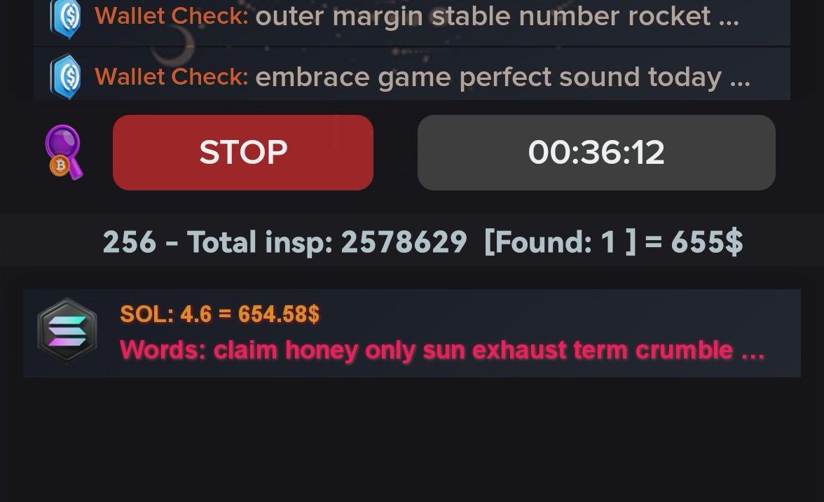 wallet_finder1's tweet image. Wallet finder software🔥
Finding lost wallets with balance💸
For more detail and order,
t.me/wallet_Finder_…
#wallet    #hackcrypto #hackwallet #walletfinder #finderwallet #seedphrase #recovery #RecoveryPhrase #trustwallet #profit #trade $btc $eth $usdt $sol $bnb $trx