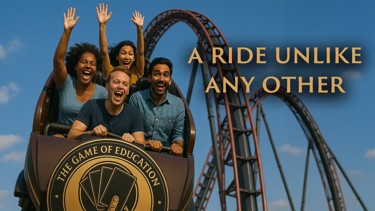 The Game of Education is an educational professional learning ride unlike any other! Join the growing number of educators and board gamers who are raving about this tool!

Grab your seat: thegameofeducation.com/ols/products/t…