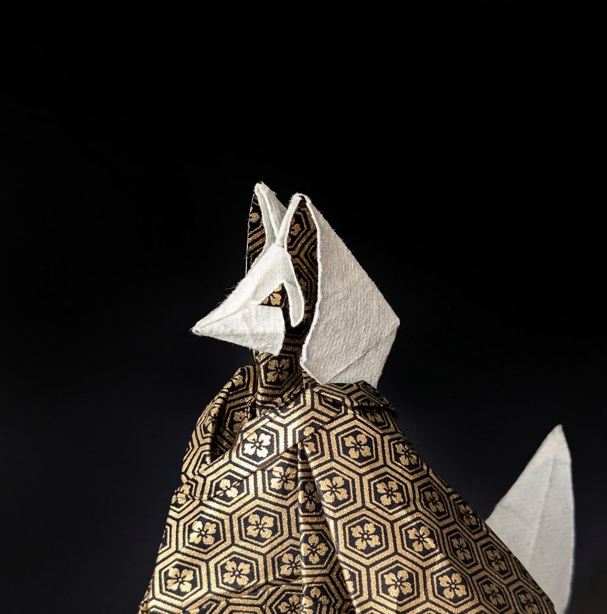 狐の嫁入り -花婿-
創作 勝田恭平さん
『勝田恭平折り紙作品集2』

恰幅がいい感じにしたつもり。

#狐の嫁入り #花婿 #折り紙