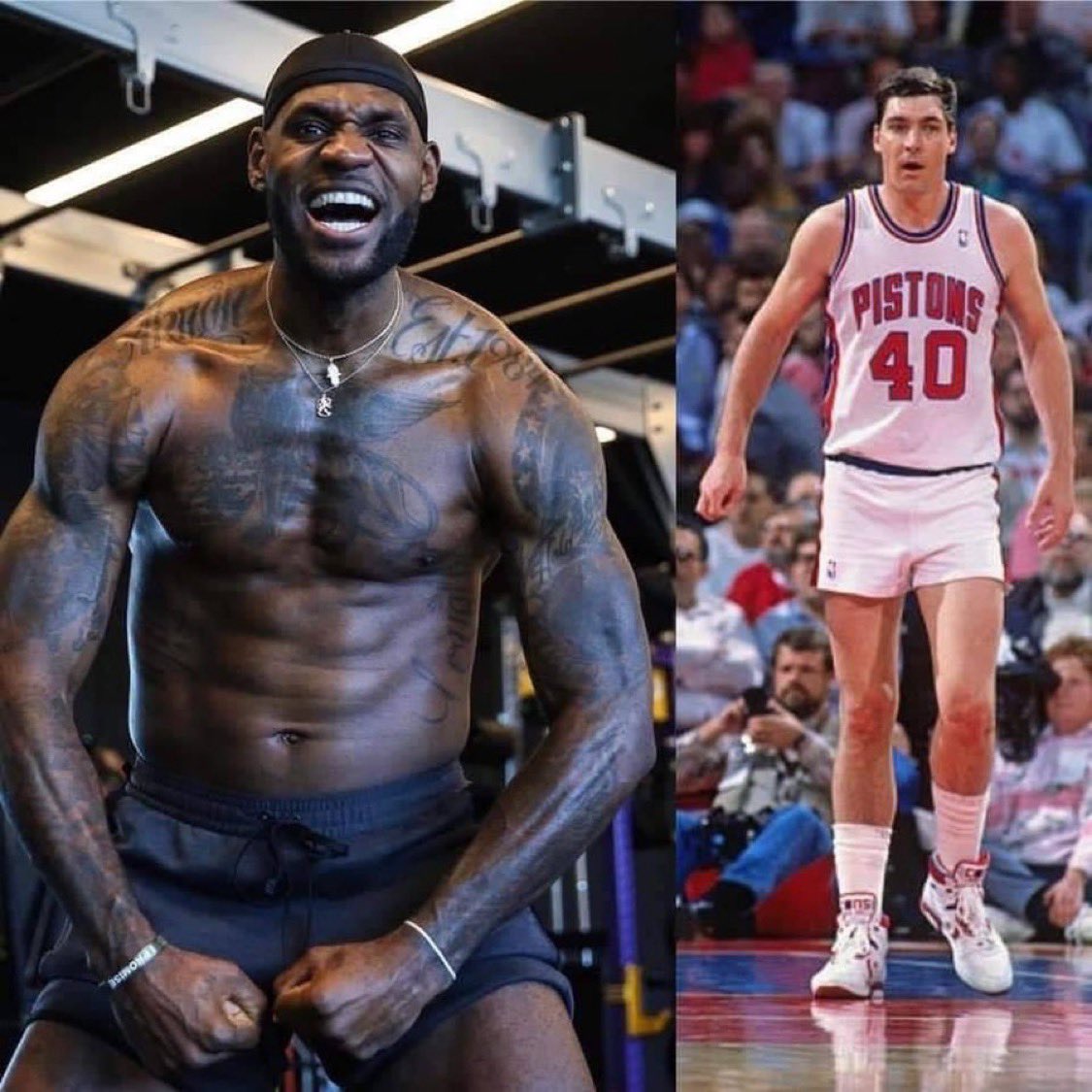 So apparently this guy is the reason Lebron wouldn’t be able to play in the 90s huh😂🤣