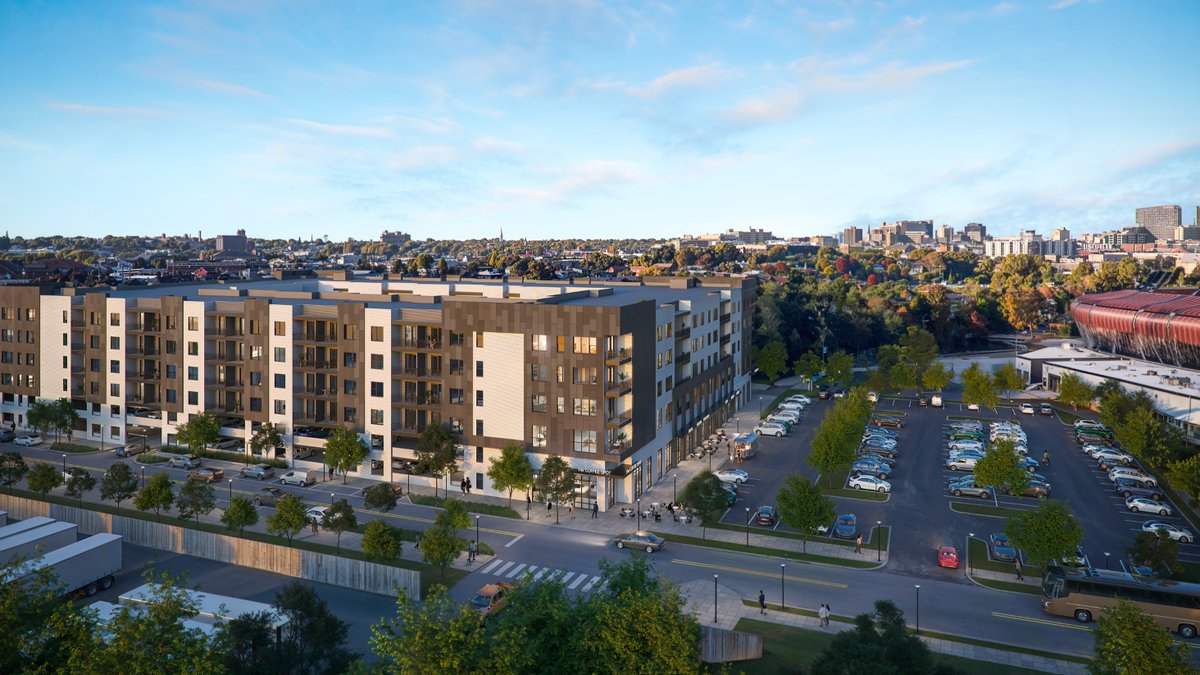 LouisvilleMayor's tweet photo. Big things are coming to Butchertown and Louisville Slugger Field. We have great momentum with these two projects, including more than 500 new apartments planned between the Butchertown development and the Louisville Sports Entertainment District on Main Street Downtown. https://t.co/Ps1IhOO4Zz