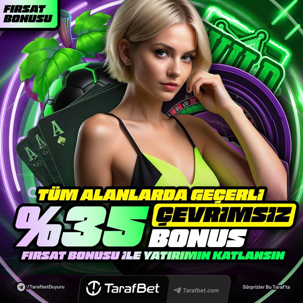 🔥 TARAFBET'TE FREESPİN YAĞMURU BAŞLADI  🔥

🚨 KOD: TARAFTAKATLAÇEK

 🚀 Gates Of OlympusOyununda Geçerlidir !

🌟100₺ Yatır Freespinlerini AL ! 1.000₺ YAP ! Şartsız 500₺ ANINDA ÇEKİM SAĞLA !

⏱ Saat 18:30'a Kadar Kodunu İlet 88 Freespin Bonusunu Kap !