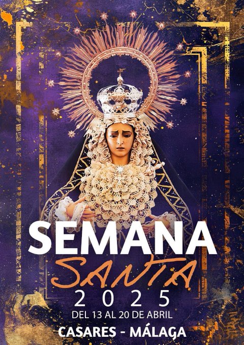 Programa Semana Santa Casares (Málaga) 2025