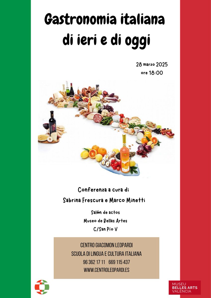 GVAmubav's tweet photo. Demà divendres, a les 18h, nova sessió del cicle de conferències de cultura italiana organitzat pel @CentroGLeopardi amb la col·laboració del @GVAmubav. La conferència serà impartida per Sabrina Frescura i Marco Minetti. 

👉Accés lliure fins a completar aforament

#SomBellesArts https://t.co/YVUeBSJHA8