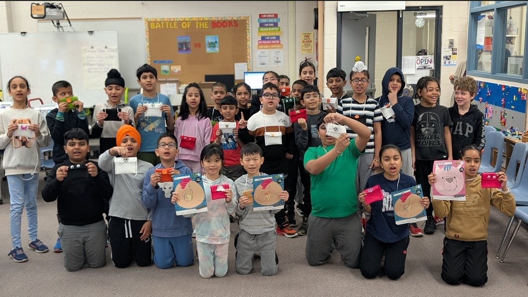 Robert J. Lee Public School (@rjlee_ps) on Twitter photo More memories from our #sewingkidsXdenisewild experience! We give them an enthusiastic⭐⭐⭐⭐⭐!!!
<a href="/OriginalRoland/">Roland Acheampong</a> <a href="/MeDeniseWild/">Denise Wild</a> #RJLeeProud #STEAM <a href="/MsChan905/">Amanda Chan</a> <a href="/TeralynP/">Teralyn Phipps</a> <a href="/Edeqquity/">Teachwith_K</a> <a href="/PeelSchools/">Peel District School Board</a> <a href="/PDSB_Libraries/">PDSB Library Learning Commons</a> More memories from our #sewingkidsXdenisewild experience! We give them an enthusiastic⭐⭐⭐⭐⭐!!!
<a href="/OriginalRoland/">Roland Acheampong</a> <a href="/MeDeniseWild/">Denise Wild</a> #RJLeeProud #STEAM <a href="/MsChan905/">Amanda Chan</a> <a href="/TeralynP/">Teralyn Phipps</a> <a href="/Edeqquity/">Teachwith_K</a> <a href="/PeelSchools/">Peel District School Board</a> <a href="/PDSB_Libraries/">PDSB Library Learning Commons</a>