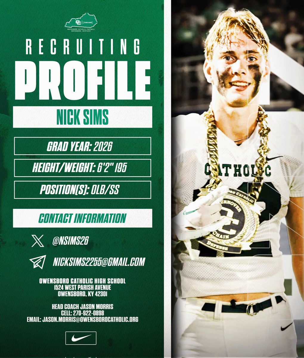 Owensboro Catholic Football tweet media