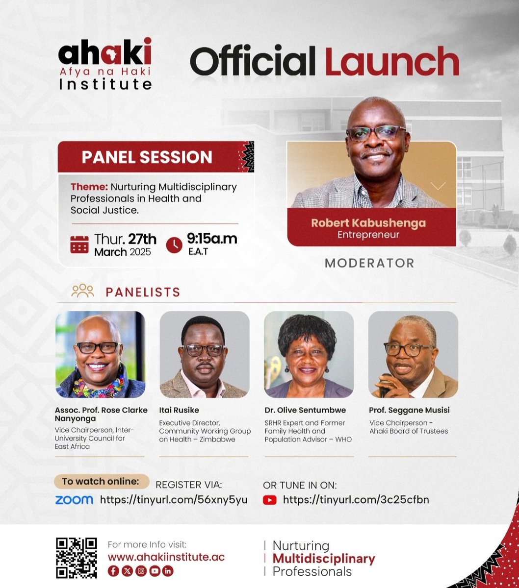 Itai Josh Rusike (@itairusike) on Twitter photo Official Launch of Afya na Haki Institute in Kampala, Uganda 🇺🇬 Nurturing Multidisciplinary Professionals <a href="/afyanahakiug/">Afya na Haki</a> Official Launch of Afya na Haki Institute in Kampala, Uganda 🇺🇬 Nurturing Multidisciplinary Professionals <a href="/afyanahakiug/">Afya na Haki</a>