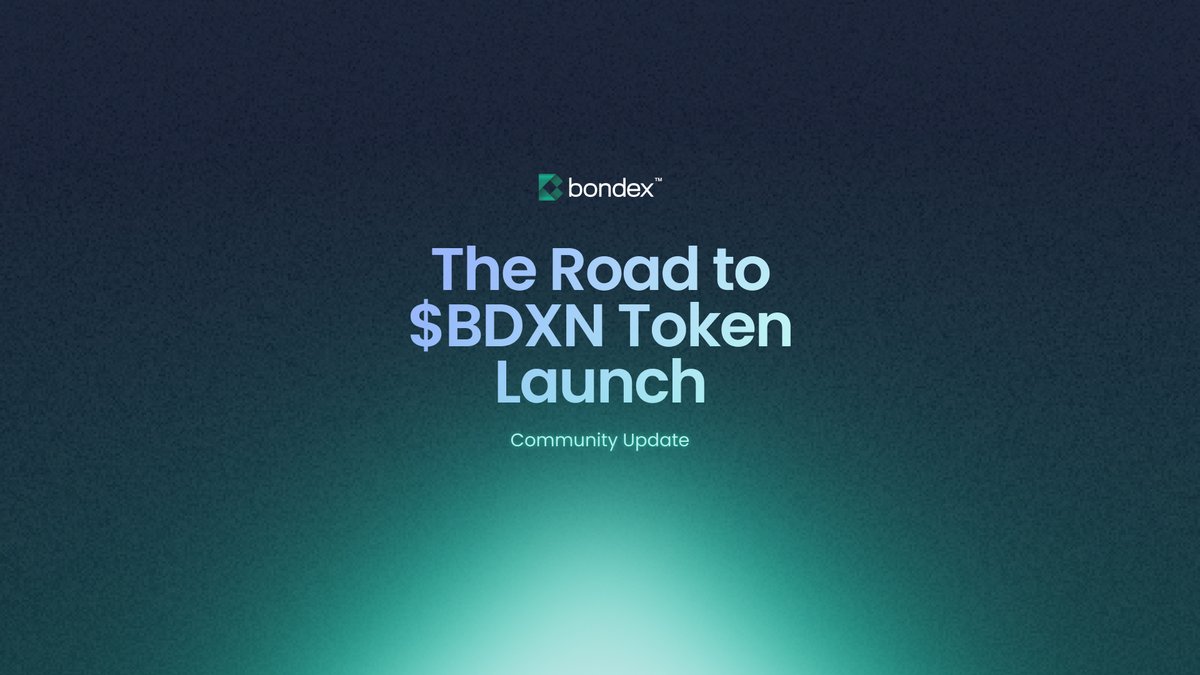 📢 Community Update: Key developments on timing, strategy, and forward plans for the token launch of $BDXN