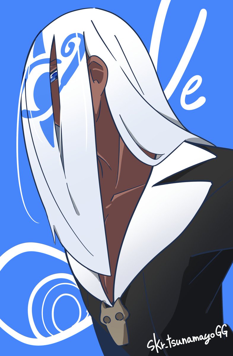 skr_tsunamayoGG's tweet photo. これは前に描いたヴェノム https://t.co/8tN9TZzBoP