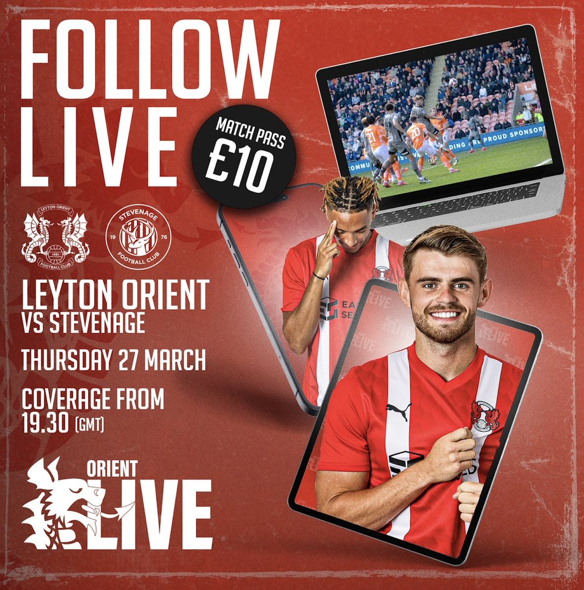 A big home game today - stream internationally