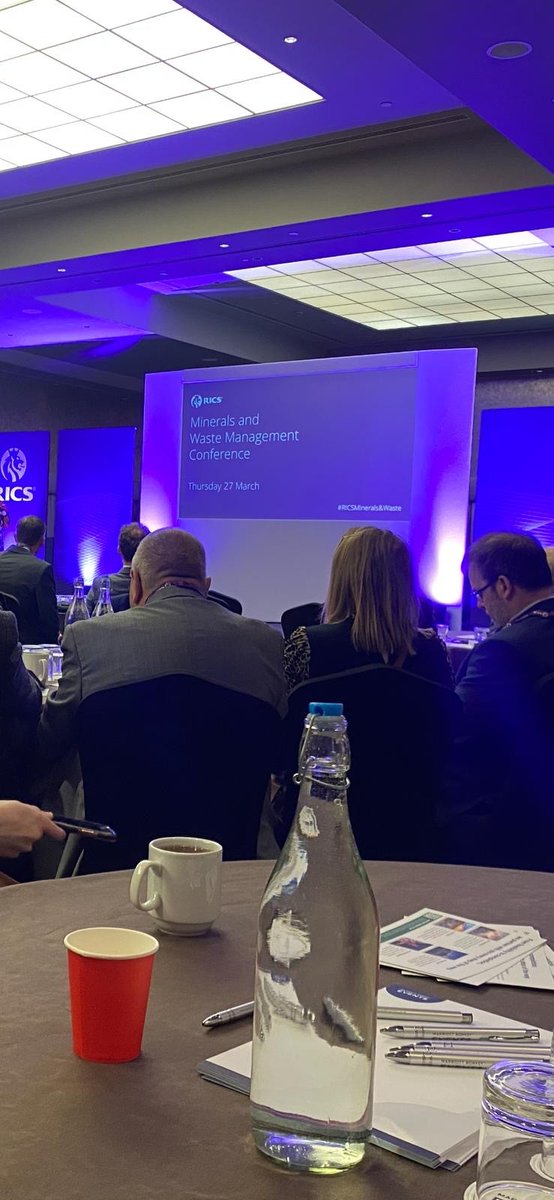 We are attending the <a href="/RICSnews/">RICS</a>  UK&amp;I Minerals and Waste Management Conference today. 

This event sees industry leaders, policy makers and experts come together to explore innovative solutions, share best practice and address challenges in land, minerals and waste management.
