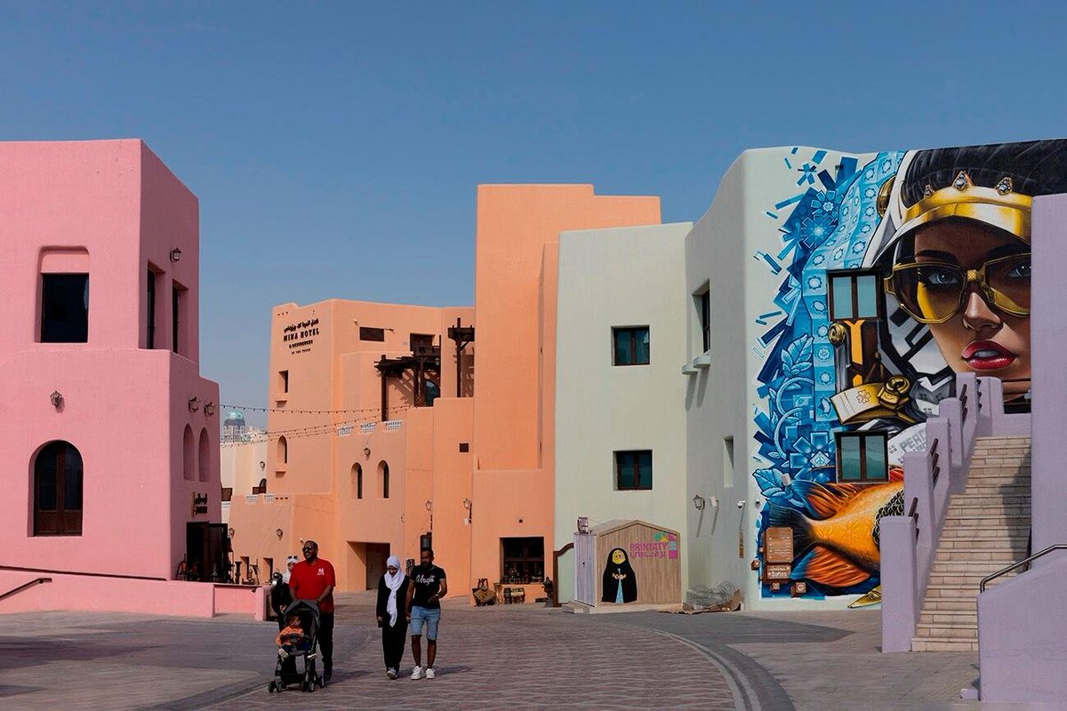 Qatar also has such interesting architecture?🤔  #Qatar   #fun