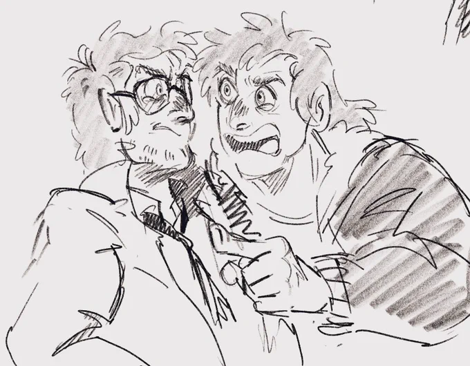 絵柄…
#GravityFalls 
#StanfordPines 
#StanleyPines 