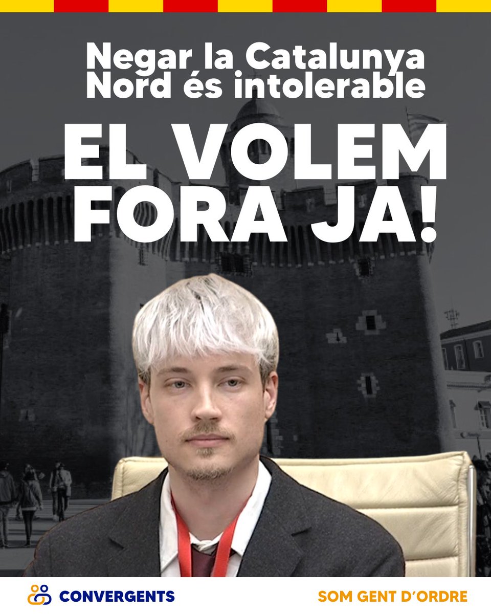 ⁉️ És intolerable que el delegat de la Generalitat a la Catalunya Nord negui la seva existència. 

Per què <a href="/Esquerra_ERC/">Esquerra Republicana</a> no es nega a aprovar qualsevol mesura del PSC fins que aquest delegat no sigui cessat? 

A què tenen por?