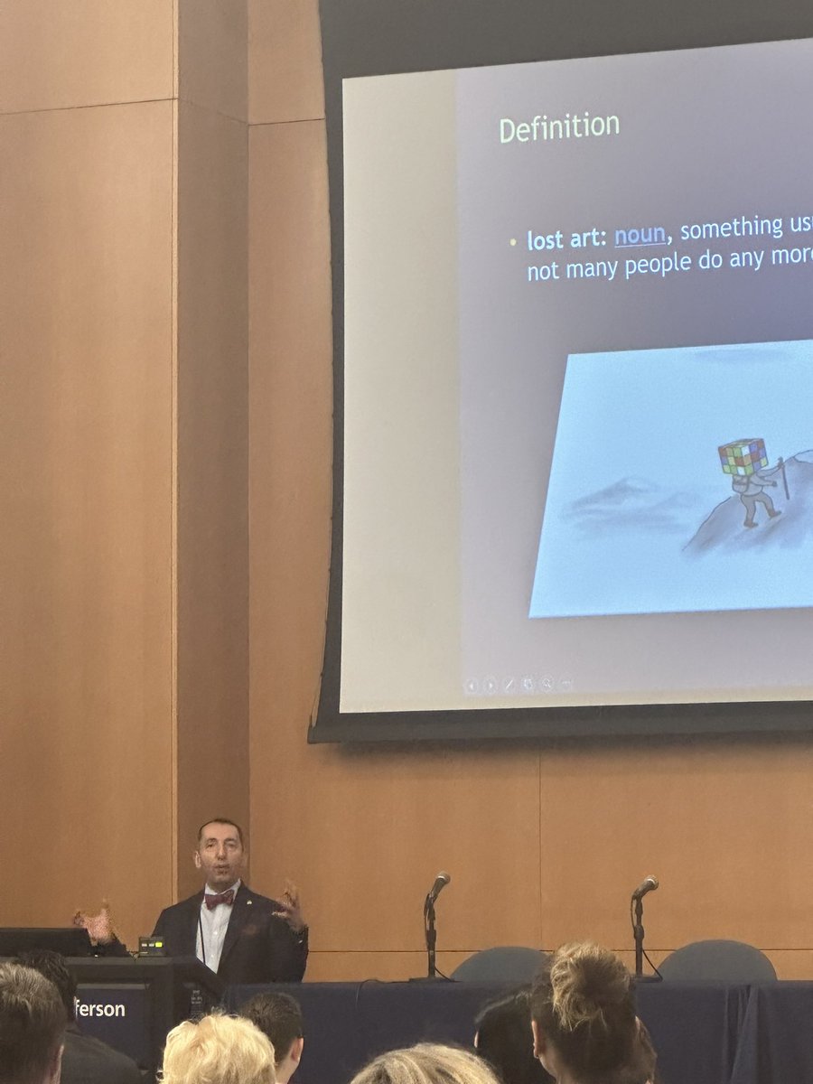 Stavropoula Tjoumakaris MD, MBA, FAANS, FACS, FAHA (@stavtjoumakaris) on Twitter photo Standing room only for yet another charismatic <a href="/PascalJabbourMD/">Pascal Jabbour MD, FAANS, FACS, FAHA</a> lecture on The Art of Neurosurgery at the <a href="/NeuroatJeff/">Jefferson Health Neuroscience</a> 24th Annual Cerebrovascular Update! Standing room only for yet another charismatic <a href="/PascalJabbourMD/">Pascal Jabbour MD, FAANS, FACS, FAHA</a> lecture on The Art of Neurosurgery at the <a href="/NeuroatJeff/">Jefferson Health Neuroscience</a> 24th Annual Cerebrovascular Update!