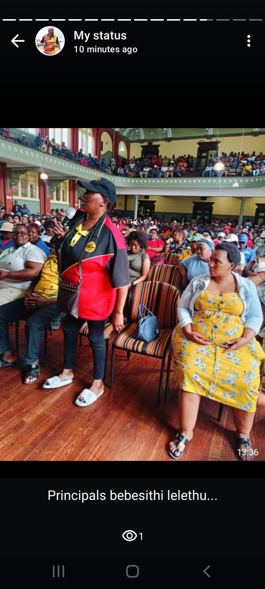 NkqubelaSo77025's tweet image. #SAMWU BCMM General Meeting was a....