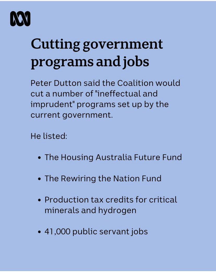 Peter Dutton’s budget reply. Pay attention, people! This is the Liberal Party. This is what they do! This is what they have always done.