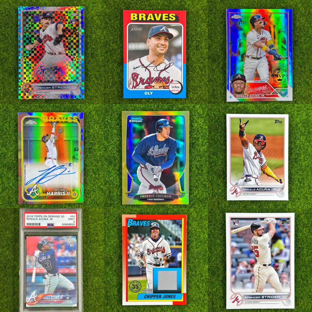 Nick (@nick_raj13) on Twitter photo I hope no one is offended by <a href="/ronaldacunajr24/">Ronald AcuΓ±a Jr.</a> baseball cards today. If soβ¦.sowwy not sowwy. π° π€ says turn your phone away if so. First pitch = #bravesday #stackyoself commences! I hope no one is offended by <a href="/ronaldacunajr24/">Ronald AcuΓ±a Jr.</a> baseball cards today. If soβ¦.sowwy not sowwy. π° π€ says turn your phone away if so. First pitch = #bravesday #stackyoself commences!