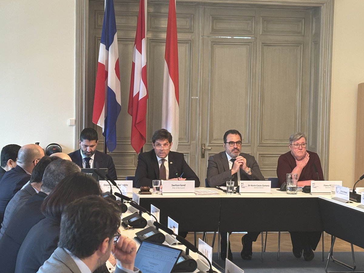 This week, the governmental year and Switzerland’s Chairship at International IDEA started with the Steering Committee Meeting. This year marks the 30th anniversary of International IDEA and will be filled with many engagements for democracy worldwide: idea.int/about-the-chai…