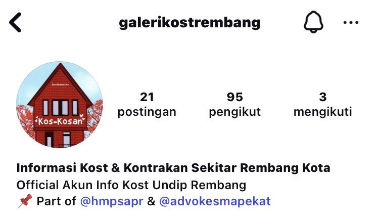 hmpsapr's tweet photo. halo temen-temen maba administrasi publik kampus rembang👋🏻
gimana nih kabarnya setelah pengumuman snbp kemarin? oh ya, bagi yang butuh info kos bisa banget untuk cek di akun ini yaa karna bakal banyak info kos disana😊🙌🏻 https://t.co/YJZbyAIs4e
