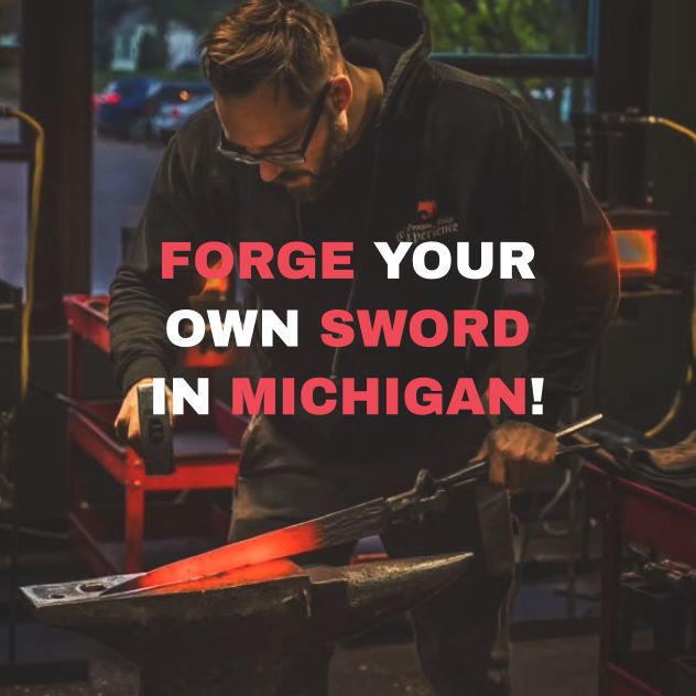 BlacksmithEXP's tweet photo. The legends are true... You really can forge your own #SWORD in the heart of #Frankenmuth #Michigan at the Bavarian Blacksmith Experience!

Book your spot to forge with us on our website at:
https://t.co/uqiWKyGWBr
🔥⚒️ https://t.co/XPIr44alYX