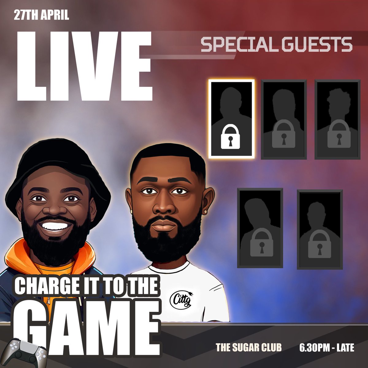 A month out., it’s time to unlock characters for the final game 👀👀 you don’t want to miss it