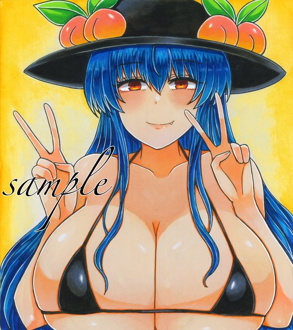 💙🤍天子&衣玖❤️💙 