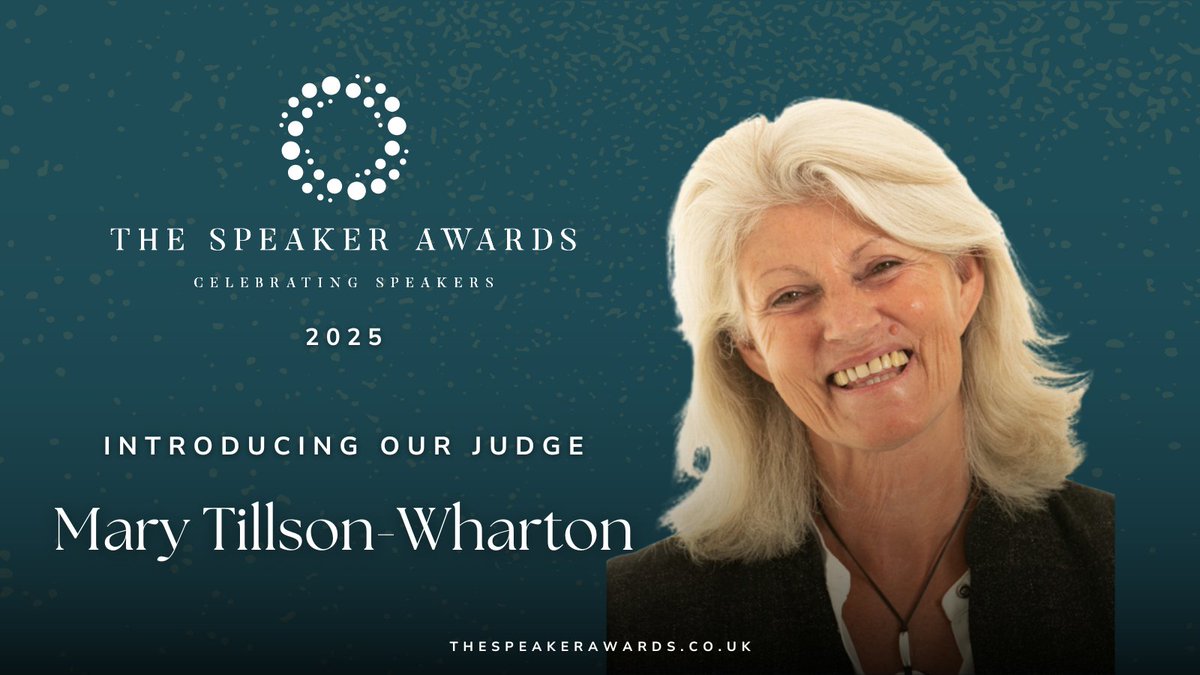 speakerawards's tweet photo. 🧠 Real insight. No fluff

Say hello to Mary Tilson one of the sharp minds judging this year’s Speaker Awards. If you’re ready to bring substance to the stage, this is who’ll be listening.

🎤 Think you're ready? Prove it: https://t.co/9mX2duDMpb

#SpeakerAwards #CallForSpeakers https://t.co/0VTkI9hcfx