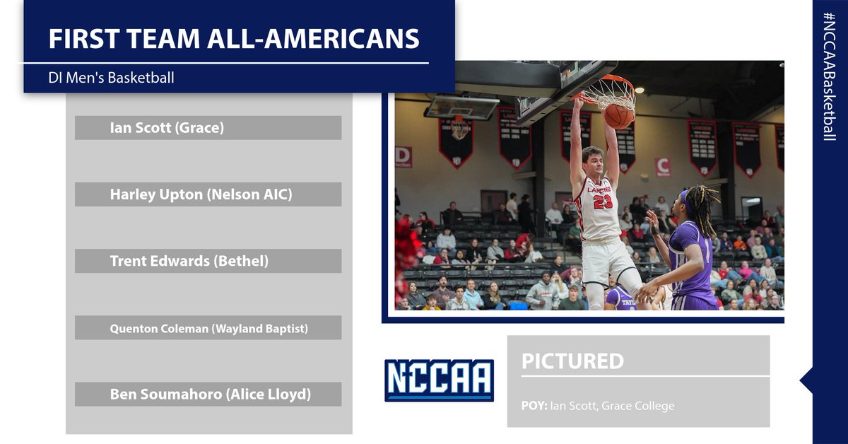 2025 DI Men's Basketball All-Americans Released

More - the-n.cc/4c71e6l

#NCCAABasketball