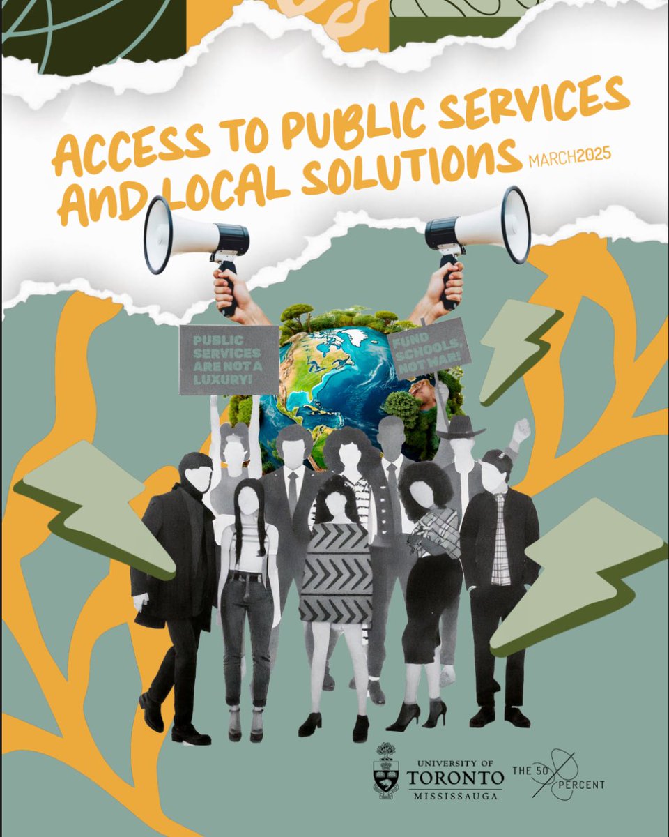 Out now! 📰✨ The Zine: Access to Public Services and Local Solutions

This special edition is the result of a unique collaboration with the University of Toronto Mississauga 🎓🤝. 

Get your copy: drive.google.com/file/d/1tKBl8t…