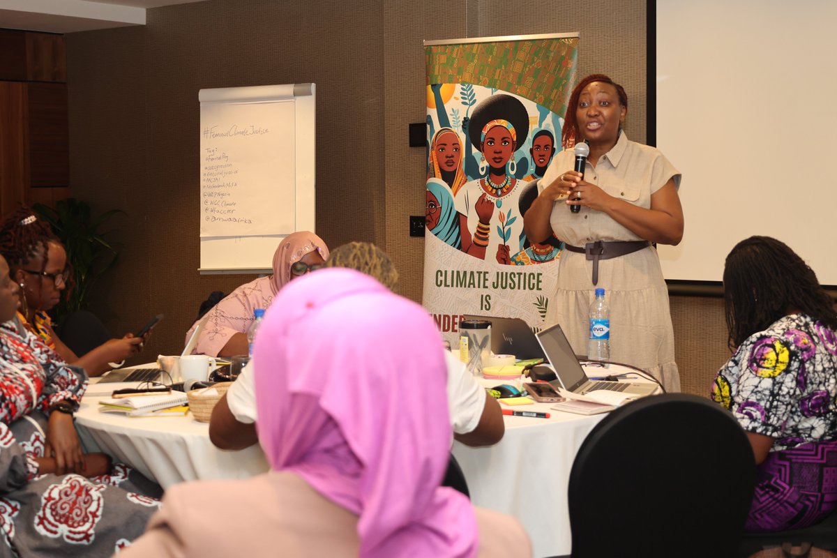 FemnetProg's tweet photo. ✊🏾Stronger networks, bolder advocacy, and collective power, African feminists are shaping the road to #COP30.

A gender-just climate action plan isn’t optional; it’s essential for a fair and sustainable world. 

#FeministClimateJustice https://t.co/MYlaAWR40z