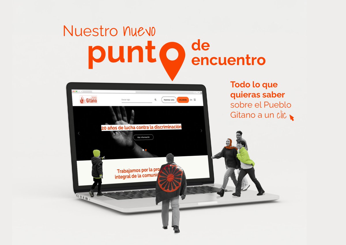 🌐 ¡Descubre nuestra nueva web! Un espacio renovado para informar y promover el activismo gitano.
👀 Todo lo que quieras saber sobre <a href="/gitanos_org/">F.SecretariadoGitano</a> y el pueblo gitano ¡a un clic!
➡️ gitanos.org