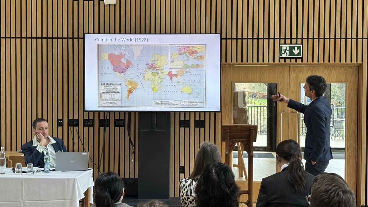 Global Correspondent Banking 1870-2000 (@glocobank) on Twitter photo Now @JamiesonMyles <a href="/marconacchia/">marco nacchia</a> <a href="/econobitch/">Manuel A. Bautista-González</a> talk about the reciprocity principle in global correspondent banking: some historical evidence #glocobank #banking #payments Now @JamiesonMyles <a href="/marconacchia/">marco nacchia</a> <a href="/econobitch/">Manuel A. Bautista-González</a> talk about the reciprocity principle in global correspondent banking: some historical evidence #glocobank #banking #payments