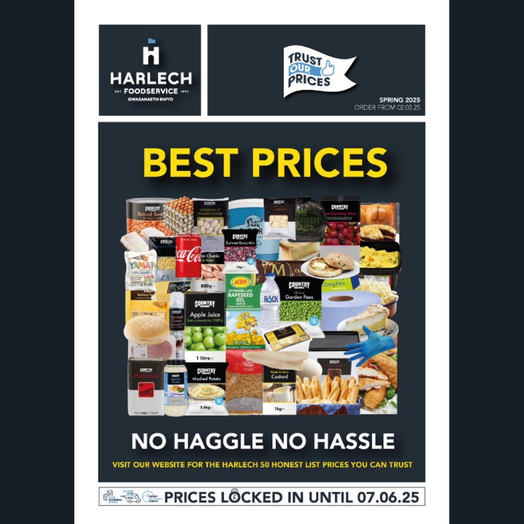 Harlech Foodservice (@harlechfoods) on Twitter photo π¨ TRUST US, YOU'RE GETTING THE BEST! π¨
π Check out our latest Trust Our Prices brochure bit.ly/4irIJvH
β° Order up to 10PM online
π Deliveries up to 6 days a week
π Call now: 01766 810 810
π§ Email: service@harlech.lls.com π¨ TRUST US, YOU'RE GETTING THE BEST! π¨
π Check out our latest Trust Our Prices brochure bit.ly/4irIJvH
β° Order up to 10PM online
π Deliveries up to 6 days a week
π Call now: 01766 810 810
π§ Email: service@harlech.lls.com