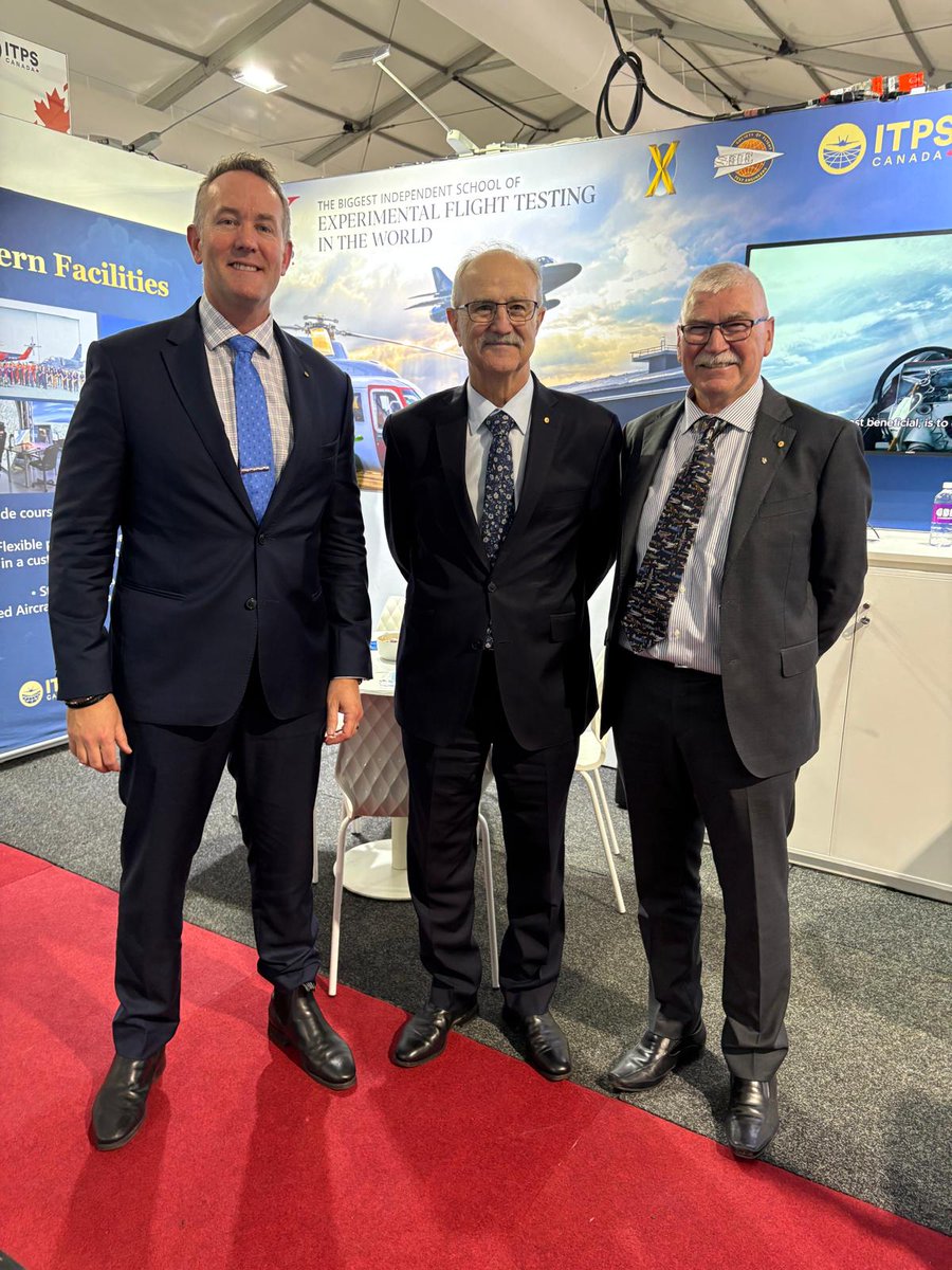 International Test Pilots School (ITPS) (@itpscanada) on Twitter photo ITPS Canada is proud to attend Avalon 2025 in #Australia, showcasing our cutting-edge flight test and tactical training solutions worldwide!
As a trusted partner to the <a href="/RCAF_ARC/">Royal Canadian Air Force</a> and allied forces, ITPS brings decades of expertise in flight test training for test pilots and ITPS Canada is proud to attend Avalon 2025 in #Australia, showcasing our cutting-edge flight test and tactical training solutions worldwide!
As a trusted partner to the <a href="/RCAF_ARC/">Royal Canadian Air Force</a> and allied forces, ITPS brings decades of expertise in flight test training for test pilots and