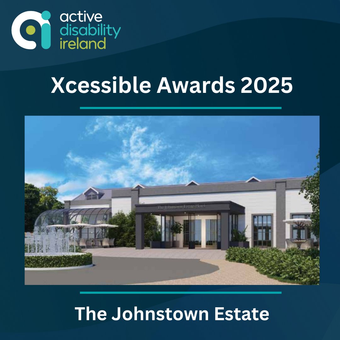 We are really looking forward to our upcoming Xcessible Awards Ceremony and are delighted to announce that it will be taking place in the Johnstown Estate Hotel, Enfield Co.Meath

#xcessible #awards #inclusion