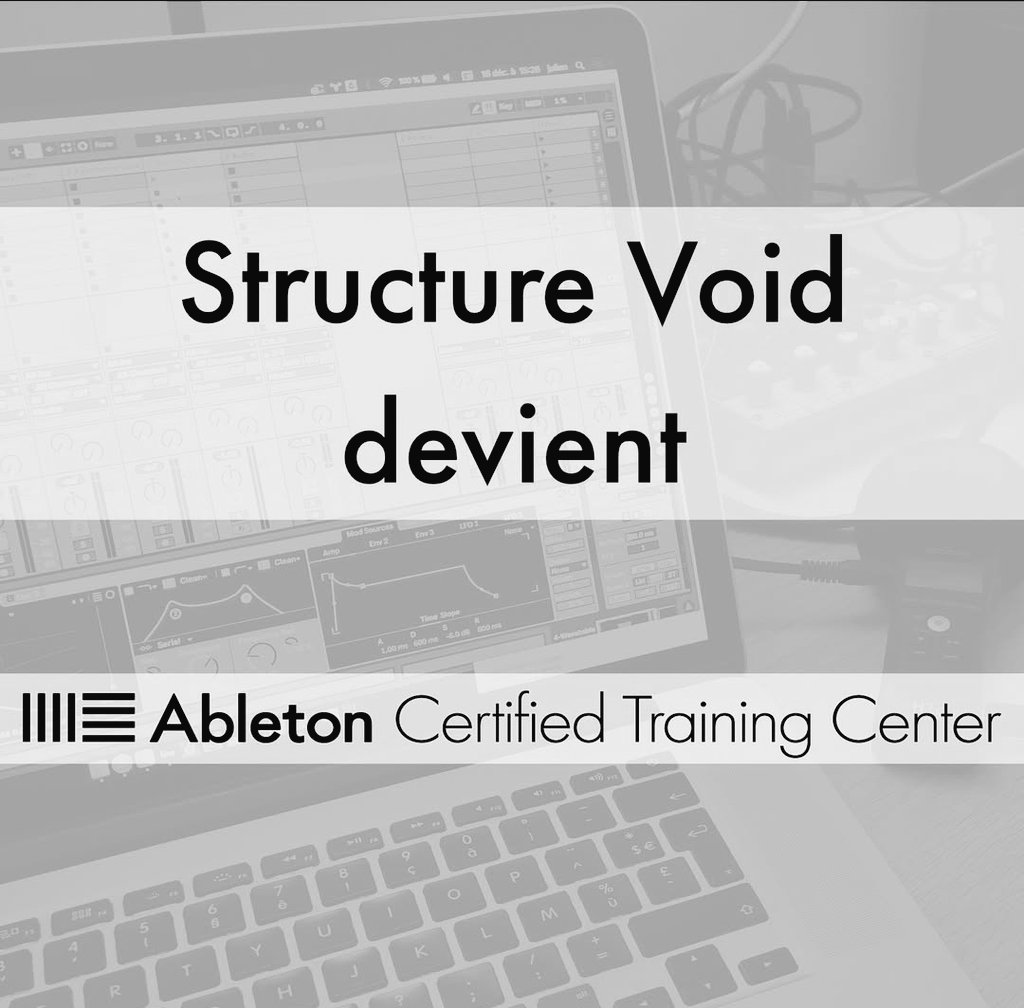 structurevoid0's tweet image. So happy to finally be certified, 15 years after the @julienbayle certification as an @ableton certified trainer ✨
#Marseille #afdas #ableton #abletonlive #maxforlive #max9