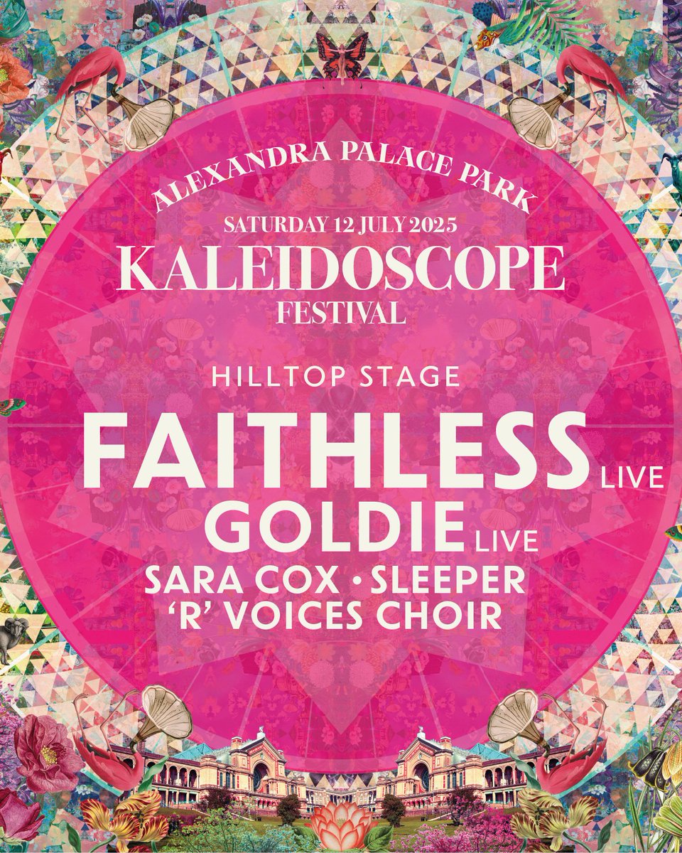 Kaleidoscope Festival (@ks_festival) on Twitter photo π¦ Spotlight on: the Hilltop Stage at Kaleidoscope Festival 2025 ππ³πΆ
ft. <a href="/faithless/">Faithless</a> <a href="/MRGOLDIE/">GOLDIE</a> <a href="/sarajcox/">sara coxπ</a> <a href="/Sleepertweeting/">Sleeperbandtweets</a>
Lose yourself in the music with breathtaking views over London in <a href="/Yourallypally/">Alexandra Palace</a> Park - where the city skyline meets dancing in the sunshine π π¦ Spotlight on: the Hilltop Stage at Kaleidoscope Festival 2025 ππ³πΆ
ft. <a href="/faithless/">Faithless</a> <a href="/MRGOLDIE/">GOLDIE</a> <a href="/sarajcox/">sara coxπ</a> <a href="/Sleepertweeting/">Sleeperbandtweets</a>
Lose yourself in the music with breathtaking views over London in <a href="/Yourallypally/">Alexandra Palace</a> Park - where the city skyline meets dancing in the sunshine π